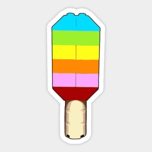 Brick Creations - Ice lolly Sticker